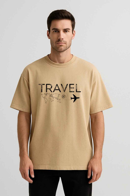 Travel | Unisex Oversized T-Shirt – Wanderlust Graphic Tee