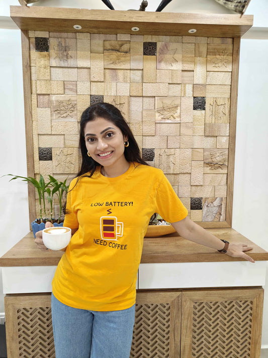 Low Battery Need Coffee (Unisex)