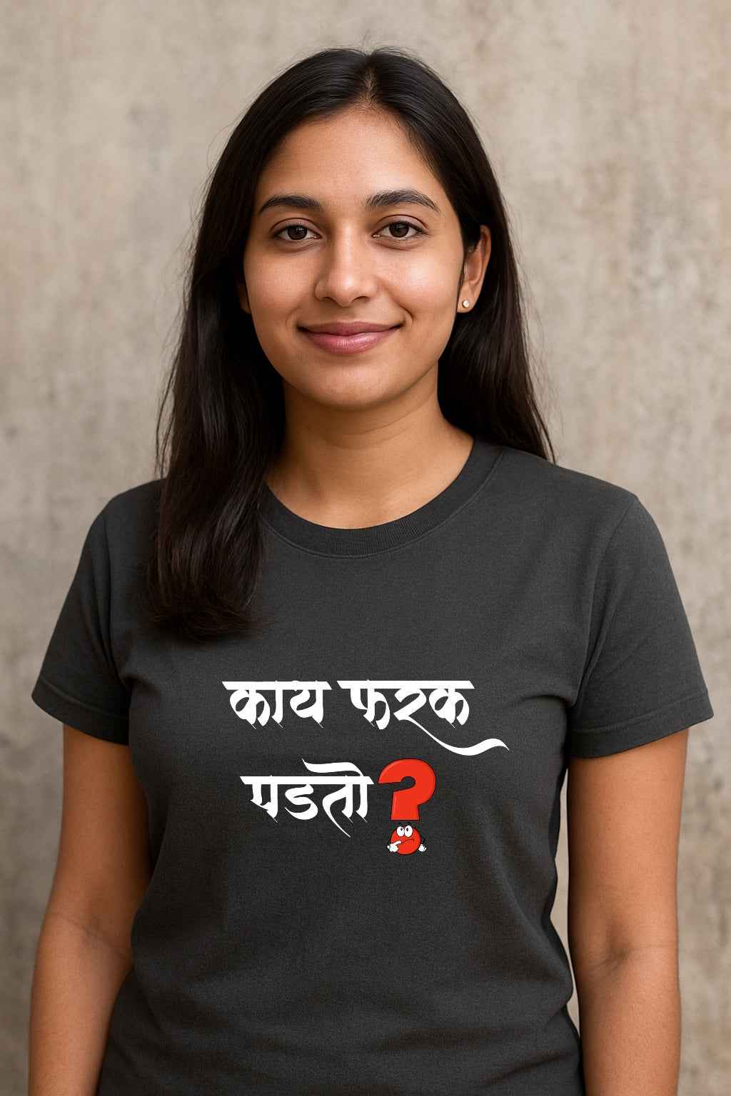 Kay Farak Padato |Unisex Regular-Fit T-Shirt – Marathi Statement Graphic Tee