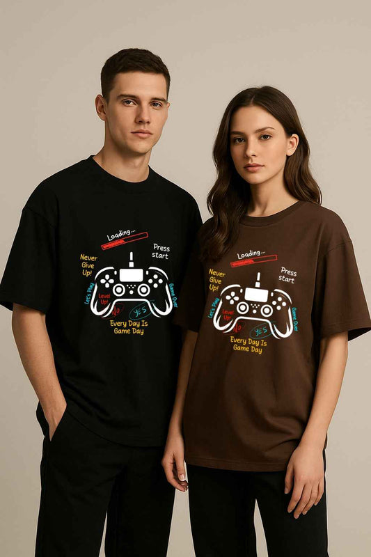 Every Day Is Game Day | Oversized T-Shirt – Sporty Graphic Tee