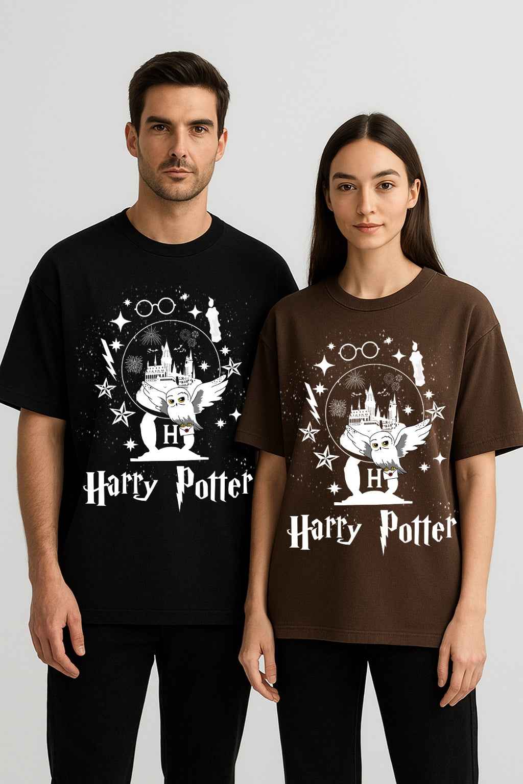 Harry Potter | Unisex Oversized T-Shirt – Wizardry Graphic Tee