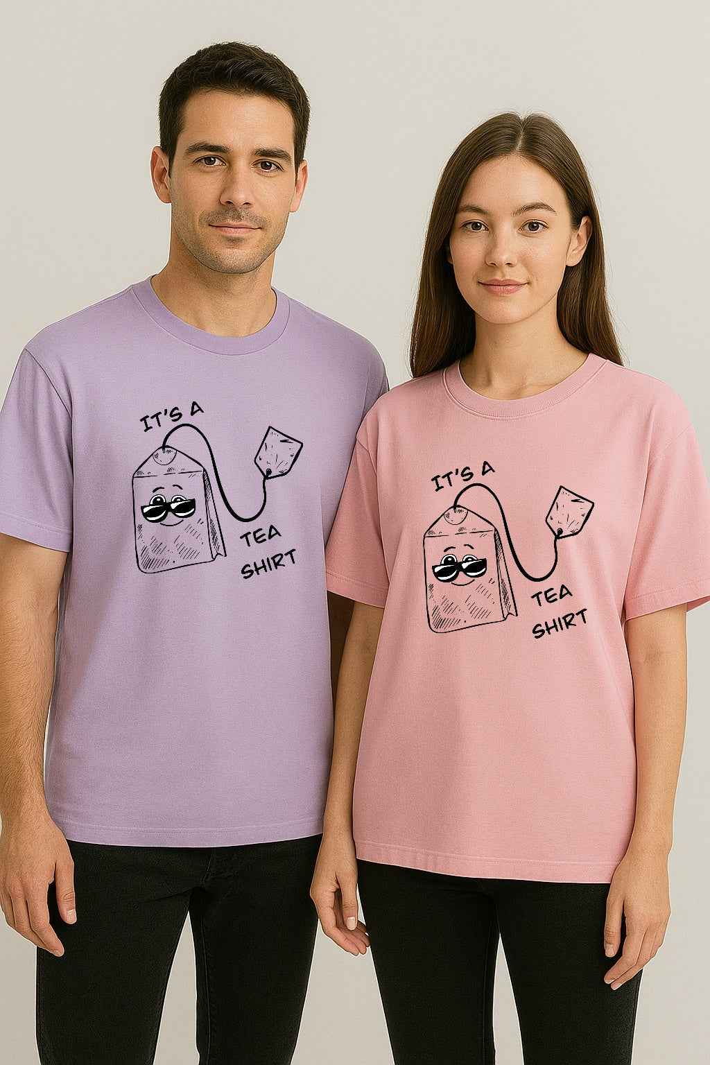 It’s a Teeshirt | Unisex Oversized T-Shirt for Tea Lovers | Kalamaya Art