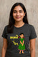 Malvani Chedu | Women’s Comfort-Fit T-Shirt – Bold Marathi Phrase Graphic Tee