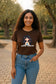 Curly Drama T-Shirt for Women | Cute Curly Hair Graphic