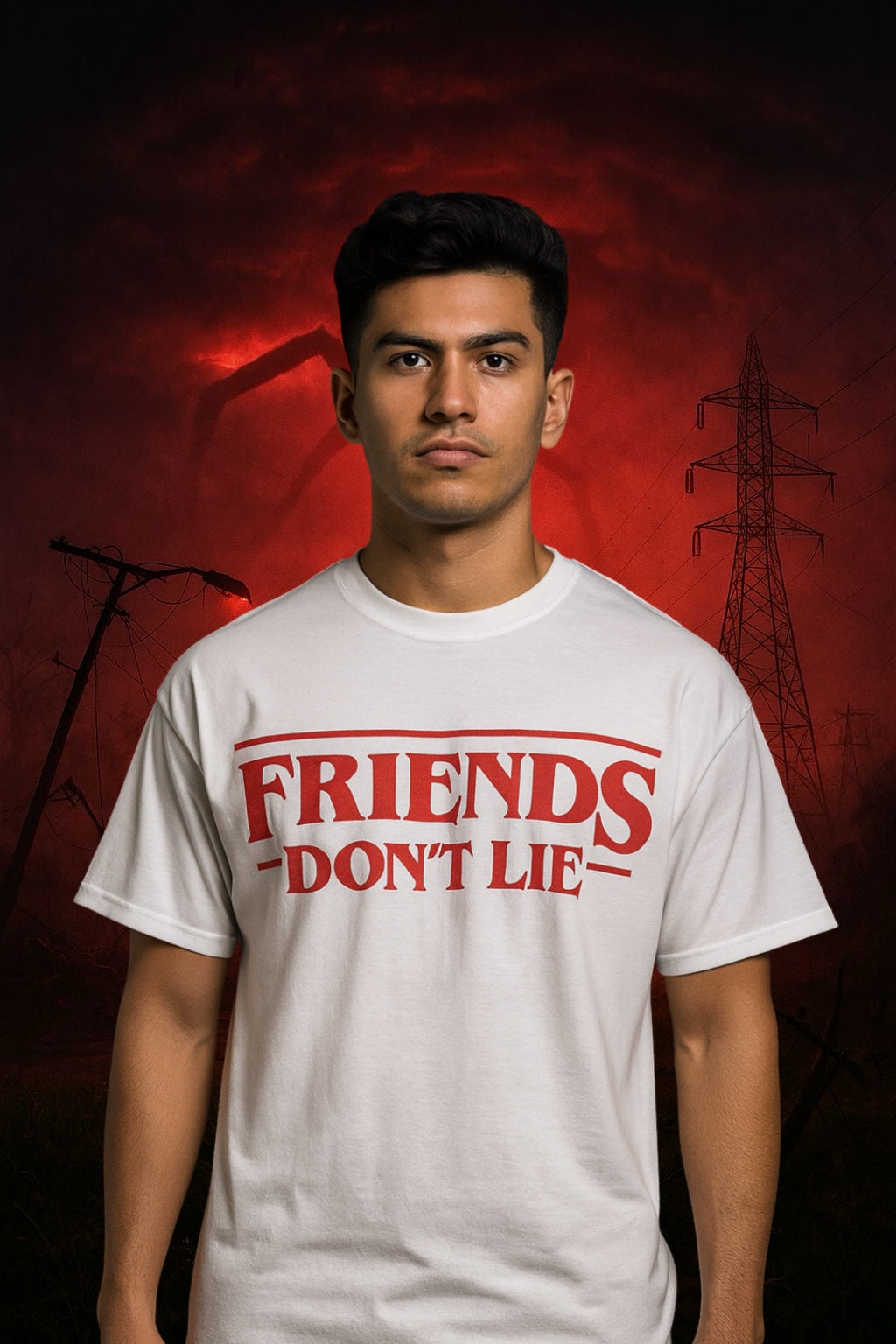 Friends Don’t Lie Oversized T-Shirt |Graphic Tee