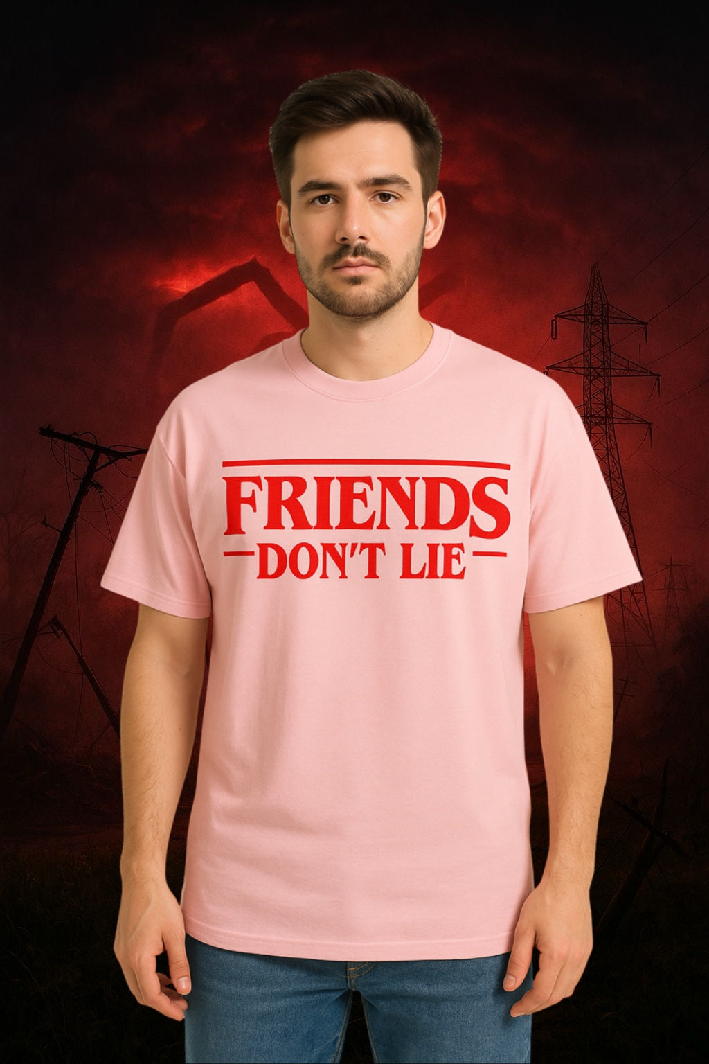 Friends Don’t Lie Oversized T-Shirt |Graphic Tee