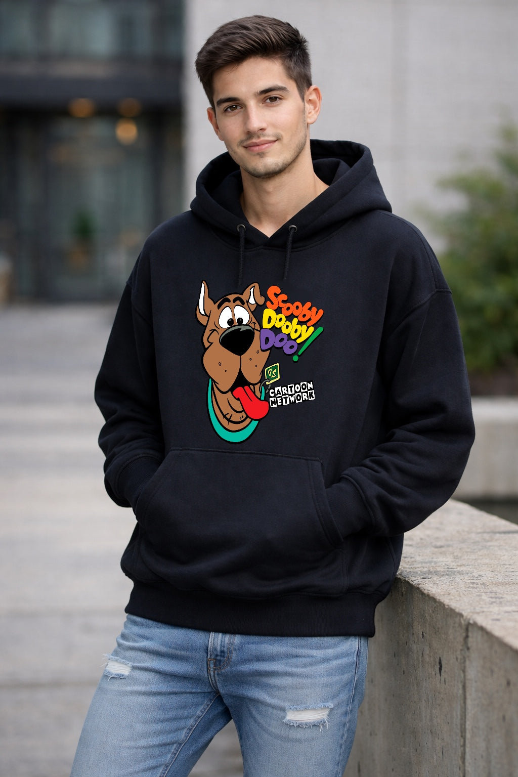 Scooby-Doo Premium Oversized Unisex Hoodie – Cartoon Graphic Streetwear