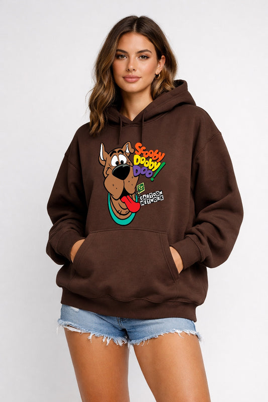 Scooby-Doo Premium Oversized Unisex Hoodie – Cartoon Graphic Streetwear
