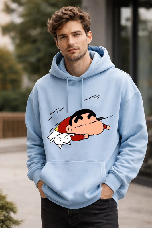 Sleepy Shinchan Oversized Unisex Premium Winter Hoodie